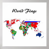 Poster World Flags (Devant)