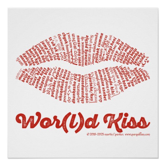 Poster World Kiss (Devant)