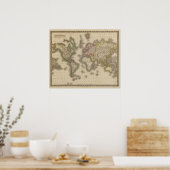 Poster World, Mercator's Projection 2 (Cuisine)