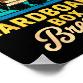 Poster World’s Cardboard Box Breaker Funny Recycling Hero (Coin)