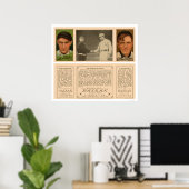 Poster World Series McGraw Giants Baseball 1912 (Bureau à domicile)