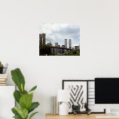 Poster World Trade Center, Brooklyn Bridge, New York (Bureau à domicile)