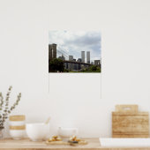 Poster World Trade Center, Brooklyn Bridge, New York (Cuisine)