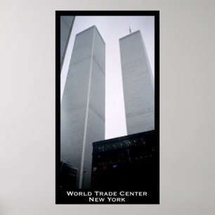 Poster World Trade Center, Twin Towers, New York