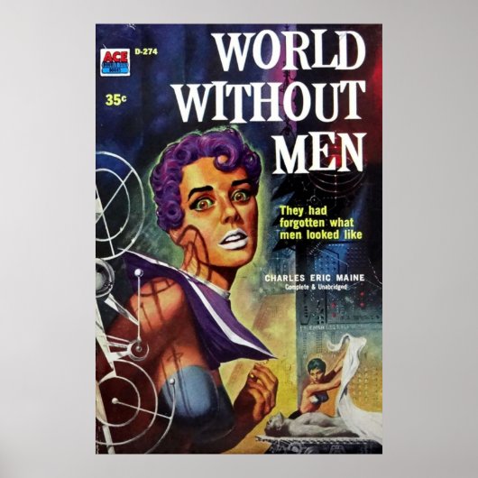 Poster World Without Men (Devant)