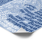 Poster World Word Wave (Coin)