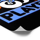 Poster Worlds Okayest Pool Player Billard (Coin)