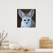 Poster Worlest Cutest Fennec Fox (Cuisine)