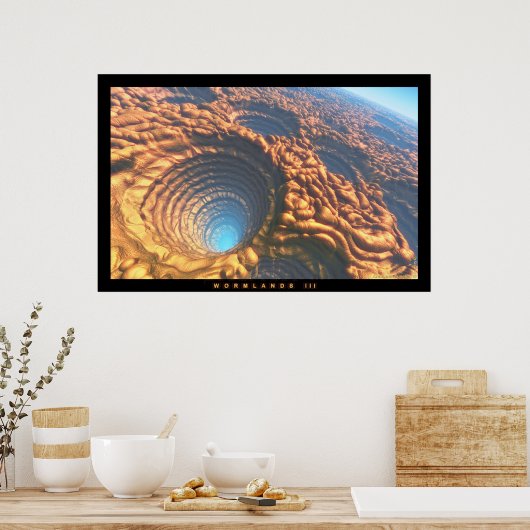 Poster Wormlands III (Cuisine)