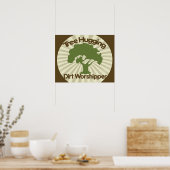 Poster Worshiper en serrure d'arbre (Cuisine)