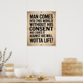 Poster Wotta Life - Entrer et sortir (Cuisine)