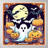 Poster Wow Halloween Thrill (Devant)