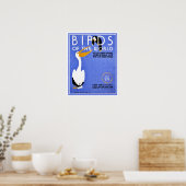 Poster WPA Birds of the World (Cuisine)