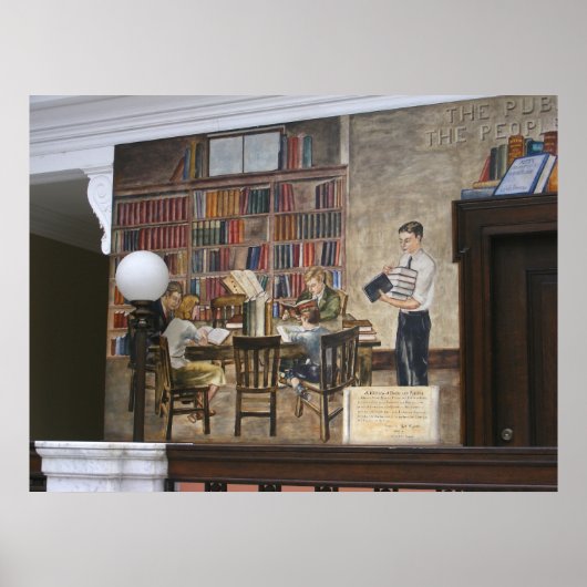 Poster WPA Murals 8 ~ print (Devant)
