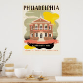 Poster WPA Philadelphie (Cuisine)