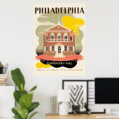 Poster WPA Philadelphie (Bureau à domicile)