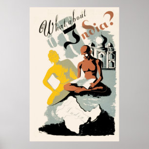 Poster WPA pour l'Inde