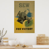 Poster WPA Vintage pour Victory (Cuisine)