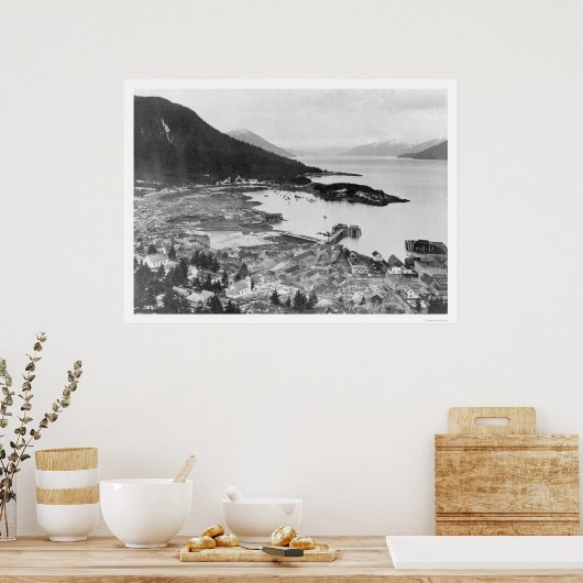 Poster Wrangell, Alaska Panorama 1914 (Cuisine)
