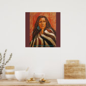 Poster " Wrapped In Tradition" par Susan Ber... (Cuisine)