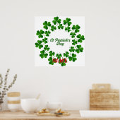 Poster Wreath de la Saint Patrick Thunder_Cove (Cuisine)