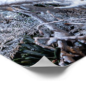 Poster Wreath de l'Avent blanc (Coin)