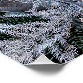 Poster Wreath de l'Avent blanc (Coin)