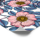 Poster Wrens en rose (Coin)