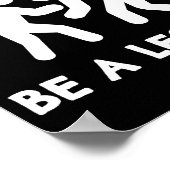 Poster Wrestling Dont Be A Lady Be A Legend (Coin)