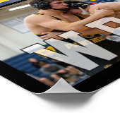 Poster Wrestling High School Senior 7 Photo Collage (Coin)