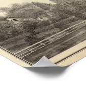Poster Wright, Résidences de Putnam (Coin)