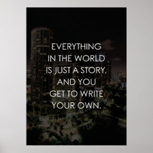 Poster Write Your Own Story