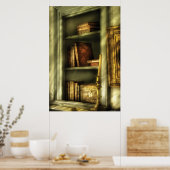 Poster Writer - Dans la bibliothèque (Cuisine)