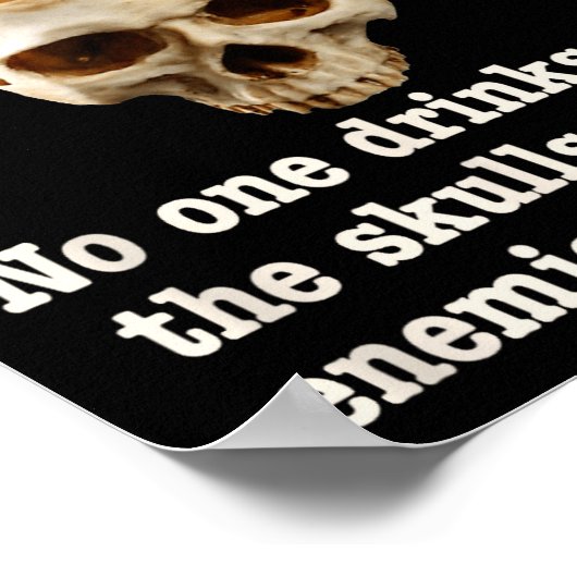 Poster Wrong With Society - Don't Drink From Enemy Skulls (Coin)