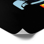 Poster WSB SUR LA LUNE WallStreetBets JEU AMC (Coin)