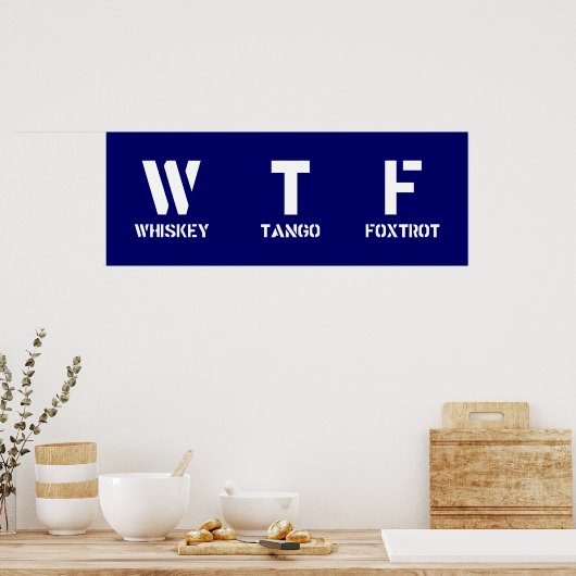 POSTER WTF (Cuisine)