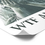 Poster Wtf America Statue De Liberty Cry (Coin)