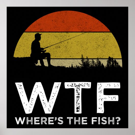 Poster WTF - Où est le poisson ? (Devant)