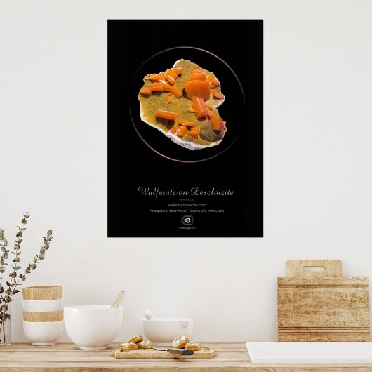 POSTER WULFENITE (Cuisine)