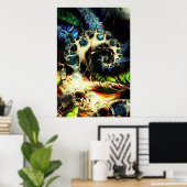 Poster Wunschbaum (Bureau à domicile)