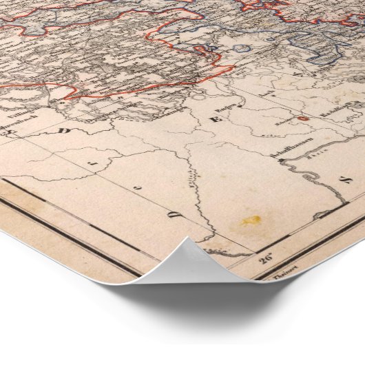 Poster Wurtemberg, Allemagne (Coin)