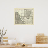 Poster Wurzburg, Bavière, Ratisbonne (Cuisine)