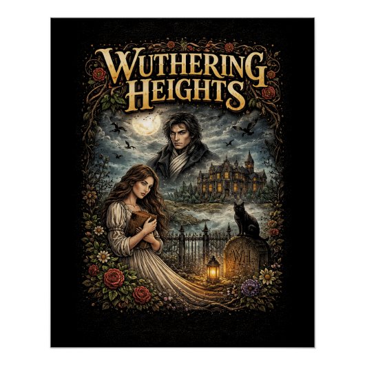 Poster Wuthering Heights (Devant)