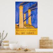 Poster WW1 vintage. (Cuisine)