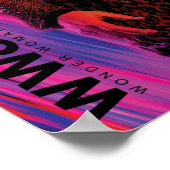 Poster WW84 | Red Pink Barbara Ann Minerva Kaleidoscope (Coin)