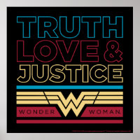 WW84 | Vérité Amour & Justice Motif