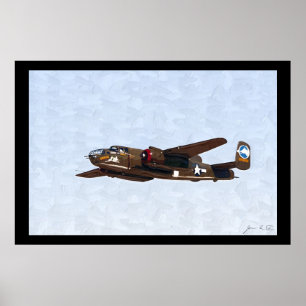 Poster WWII bomber