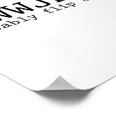 Poster Wwjd Probably Flip Tables Christian Humor  (Coin)