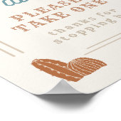 Poster WYNONA Brûlé Orange Bleu Cowboy Symbole de Faveur (Coin)