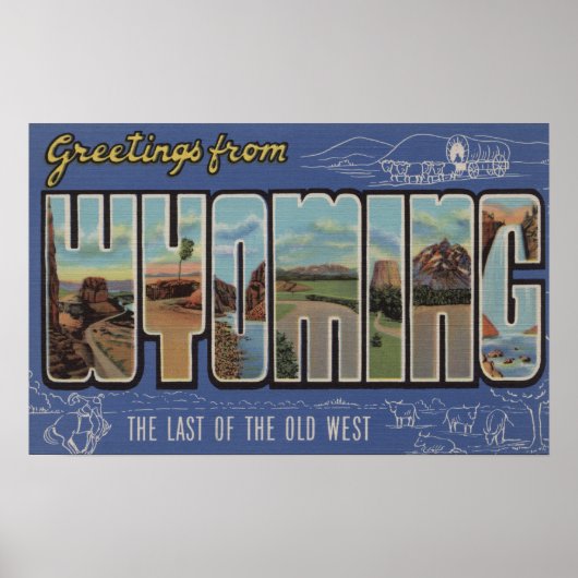 Poster Wyoming (Dernier de l'Ancien Ouest) (Devant)